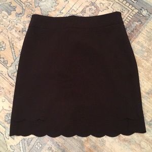 Loft scalloped skirt